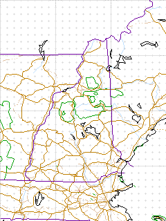 image map of New Hampshire