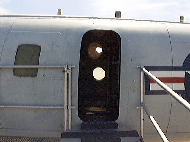 doorway into airplane