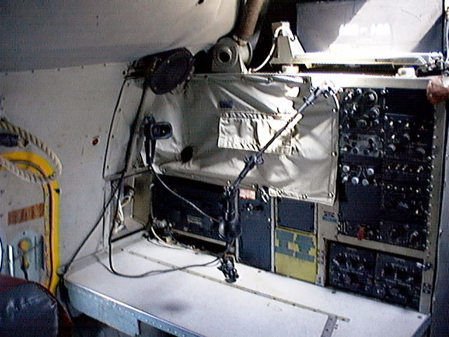 port side radar console