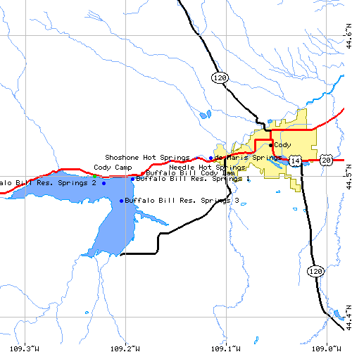 Cody Area Imagemap